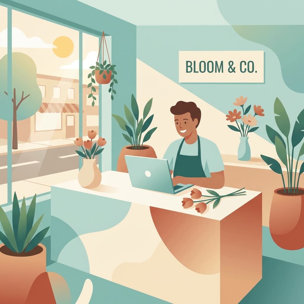 Professionals collaborating on a project